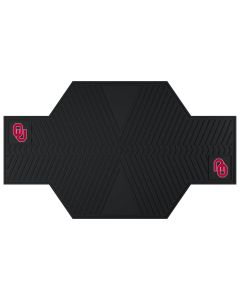 Fanmats ® - University of Oklahoma Heavy Duty Rubber Motorcycle Mat (15221)