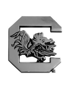 Fanmats ® - University of South Carolina 3D Chrome Emblem (14929)