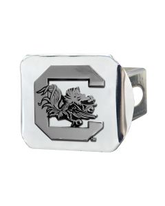 Fanmats ® - University of South Carolina Chromed Metal Hitch Cover (15046)