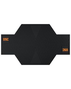 Fanmats ® - University of Southern California Heavy Duty Rubber Motorcycle Mat (15228)