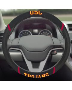 Fanmats ® - University of Southern California Universal Steering Wheel Cover (14801)