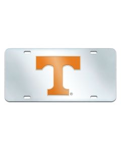 Fanmats ® - University of Tennessee Mirrored Inlaid Acrylic License Plate (15060)