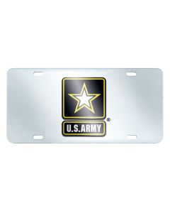 Fanmats ® - US Army Mirrored Inlaid Acrylic License Plate (15687)