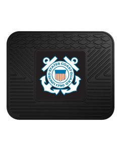 Fanmats ® - US Coast Guard Universal Vinyl Utility Rear Floor Mat (11048)