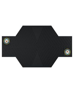 Fanmats ® - US Navy Heavy Duty Rubber Motorcycle Mat (15708)