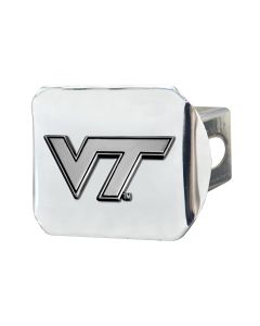 Fanmats ® - Virginia Tech Chromed Metal Hitch Cover (15106)