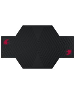 Fanmats ® - Washington State University Heavy Duty Rubber Motorcycle Mat (15255)