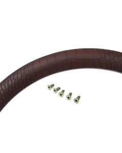 Forever Sharp ® - Alligator Vinyl Half Wrap Steering Wheel Grip (HW14AG)