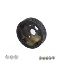 Forever Sharp ® - Black 5 Hole 1 Inch Steering Wheel Spacer (G10-B)