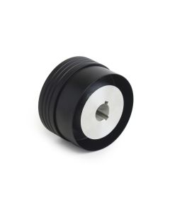 Forever Sharp ® - Black 5 Hole F27 2 Piece Marine 3/4" Key Way Adapter (F27-5BF)