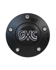 Forever Sharp ® - Black 5 Hole Horn Button with GMC Retro Engraving (HB5-GMCR)