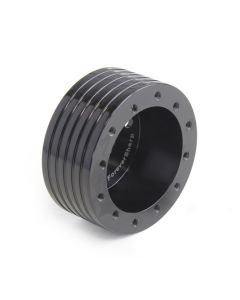 Forever Sharp ® - Black 6 Hole 1.5 Inch Steering Wheel Spacer (MN15-B)