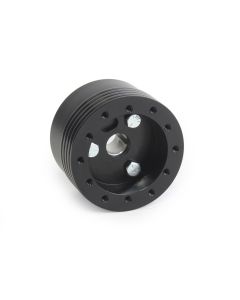 Forever Sharp ® - Black 6 Hole F27 2-Piece Marine 3/4" Key Way Adapter (F27-66BF)