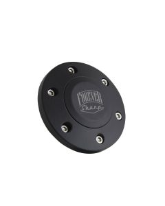 Forever Sharp Black 6 Hole Horn Button with Forever Sharp Engraving (HB6-FS), Main Image