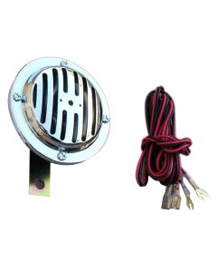 Forever Sharp Chrome 12V DC Horn With Wires HK12, Main Image
