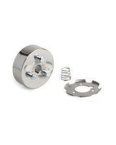 Forever Sharp Polished 3 Hole F27 2-Piece Marine 3/4" Key Way Adapter F27-3P, Main Image