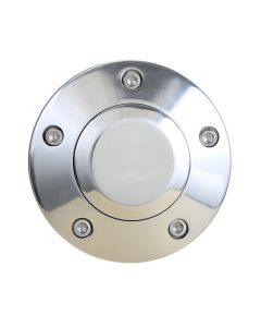 Forever Sharp Polished 5 Hole Horn Button HP5, Main Image