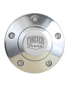 Forever Sharp Polished 5 Hole Horn Button with Forever Sharp Engraving HP5-FS, Main Image