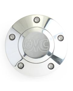 Forever Sharp Polished 5 Hole Horn Button with GMC Retro Engraving (HP5-GMCR), Main Image