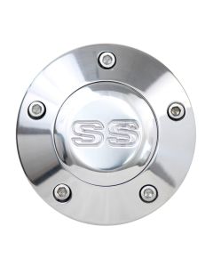 Forever Sharp Polished 5 Hole Horn Button with SS Engraving (HP5-SS), Main Image
