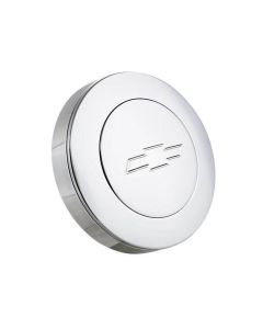 Forever Sharp Polished 9 Hole Horn Button with Chevrolet Engraving, Main Image