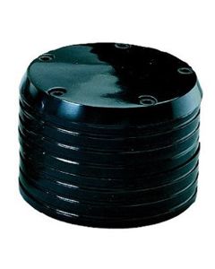 Grant ® - 0.75 Inch Tapered Shaft with Keyway Black Billet Marine Application Steering Wheel Installation Kit (5627-1)