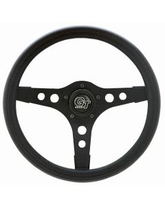 Grant ® - 13 Inch Black Foam Cushion GT Sport Steering Wheel with Matte Black 3-Spoke Design (702)
