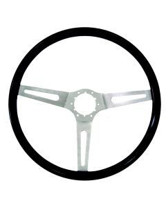 Grant ® - 14.5 Inch Gloss Black Classic Series GM Steering Wheel with Stainless Steel 3-Spoke Design and 6 Bolt Pattern (928)