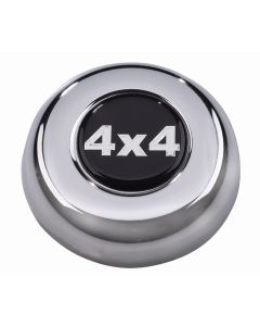 Grant ® - 4x4 Logo Chrome Aluminum Classic Challenger Horn Button (5628)