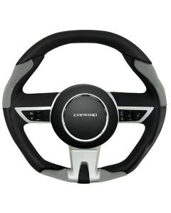 Grant ® - Black-Gray Rubber Revolution Style OEM Airbag Replacement Steering Wheel (61211)