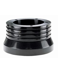 Black Luster Billet Style Steering Wheel Installation Kit, Item Image