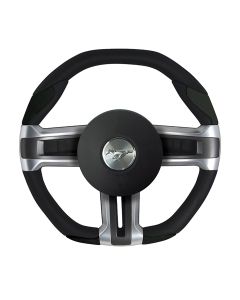 Grant ® - Black Rubber Revolution Style OEM Airbag Replacement Steering Wheel (52200)