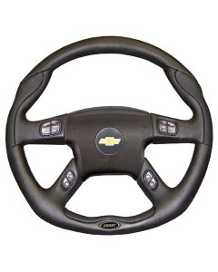 Grant ® - Black Rubber Revolution Style OEM Airbag Replacement Steering Wheel (61030)