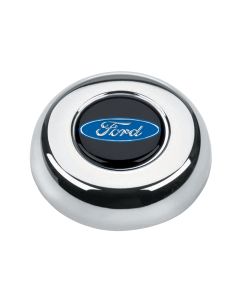 Grant ® - Ford® Chrome Aluminum Ford Licensed Horn Button (5685)