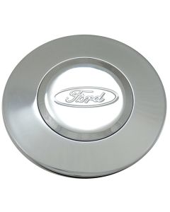 Grant ® - Ford Logo Polished Aluminum Banjo Style Billet Horn Button (5865)