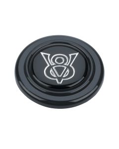 Grant ® - Ford V-8® Black Plastic Ford Licensed Horn Button (5662)