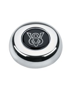 Grant ® - Ford V-8® Chrome Aluminum Ford Licensed Horn Button (5682)