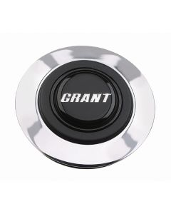Grant ® - Grant Logo Polished Billet Banjo Style Billet Horn Button (5863)