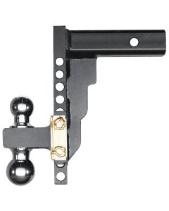 Husky Liners ® - Black Adjustable Ball Mount 10" Drop 2" Shank (17204)