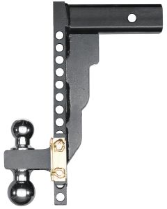 Husky Liners ® - Black Adjustable Ball Mount 14" Drop 2.5" Shank (17207)