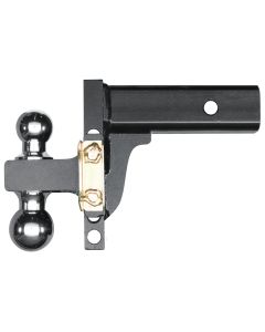 Husky Liners ® - Black Adjustable Ball Mount 6" Drop 2.5" Shank (17201)