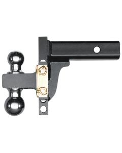 Husky Liners ® - Black Adjustable Ball Mount 6" Drop 2" Shank (17200)