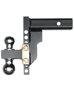 Husky Liners ® - Black Adjustable Ball Mount 8" Drop 2" Shank (17202)