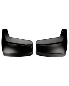 Husky Liners ® - Black Custom Dually Rear Mud Guards (57121)