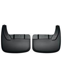 Husky Liners ® - Black Custom Dually Rear Mud Guards (57181)