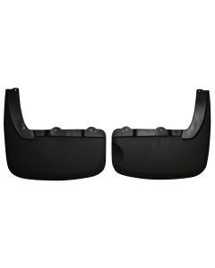 Husky Liners ® - Black Custom Dually Rear Mud Guards (57191)