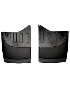 Husky Liners ® - Black Custom Dually Rear Mud Guards (57351)