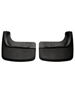 Husky Liners ® - Black Custom Dually Rear Mud Guards (57641)