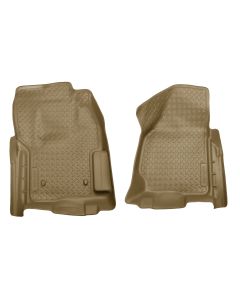 Husky Liners ® - Classic Style Tan Custom Front Floor Liners (33843)