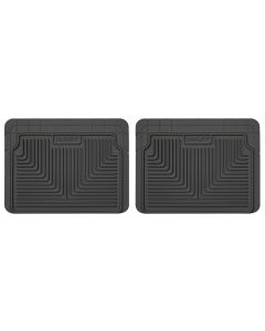Husky Liners ® - Heavy Duty Black Custom 2nd Or 3rd Seat Floor Mats (52021)